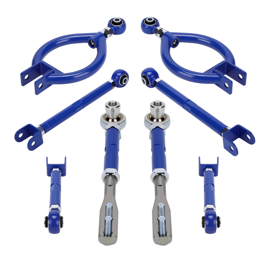 Adjustable Front Tension Rod+rear Camber +toe+traction Arm for Nissan 240sx S13