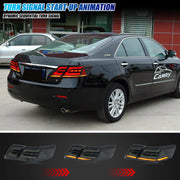Toyota Camry SE Smoked Sequential LED Tail Light Pair – 2007–2011