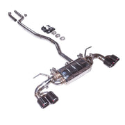 304 Stainless Steel Valved Cat-Back Exhaust System for BMW 2 Series 2013-2018