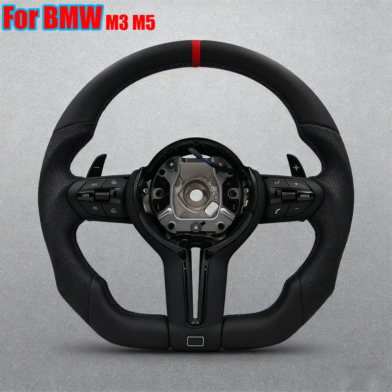 Flat-Bottom M Sport Steering Wheel for BMW M3, M4, M5