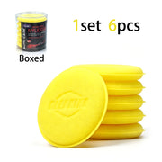 Round Foam Wax Applicator Pads, 6- or 12-Pack