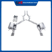 304 Stainless Steel Valved Cat-Back Exhaust System for Mercedes-Benz 2012