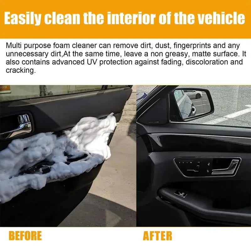 Automotive Interior Foam Cleaner for Leather, Fabric and Headliners
