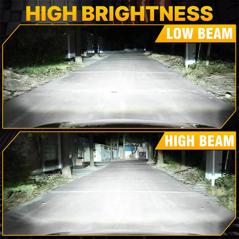 2-Piece H1/H4/H7/H11/H13/H27 LED Headlight Bulb – CANBUS