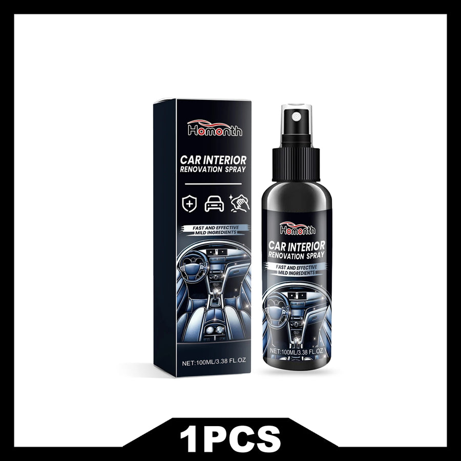 Automotive Plastic and Leather Restorer Spray
