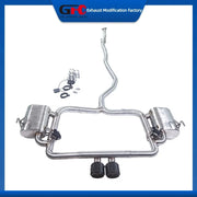 304 Stainless Steel Valved Cat-Back Exhaust System for Honda Civic 2021-2026