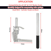 Stud Mount Valve Spring Compressor Remove & Install Valve Spring for all 3/8" & 7/16" Rocker Studs