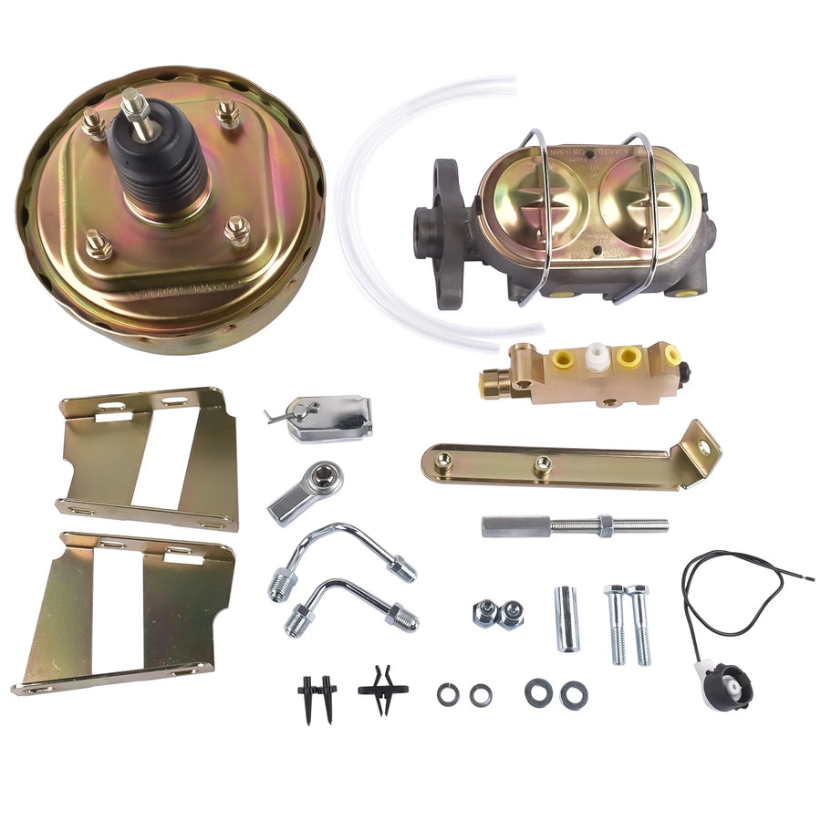 8-Inch Zinc Brake Booster Conversion Kit for Chevrolet C10/C20 1960-1966