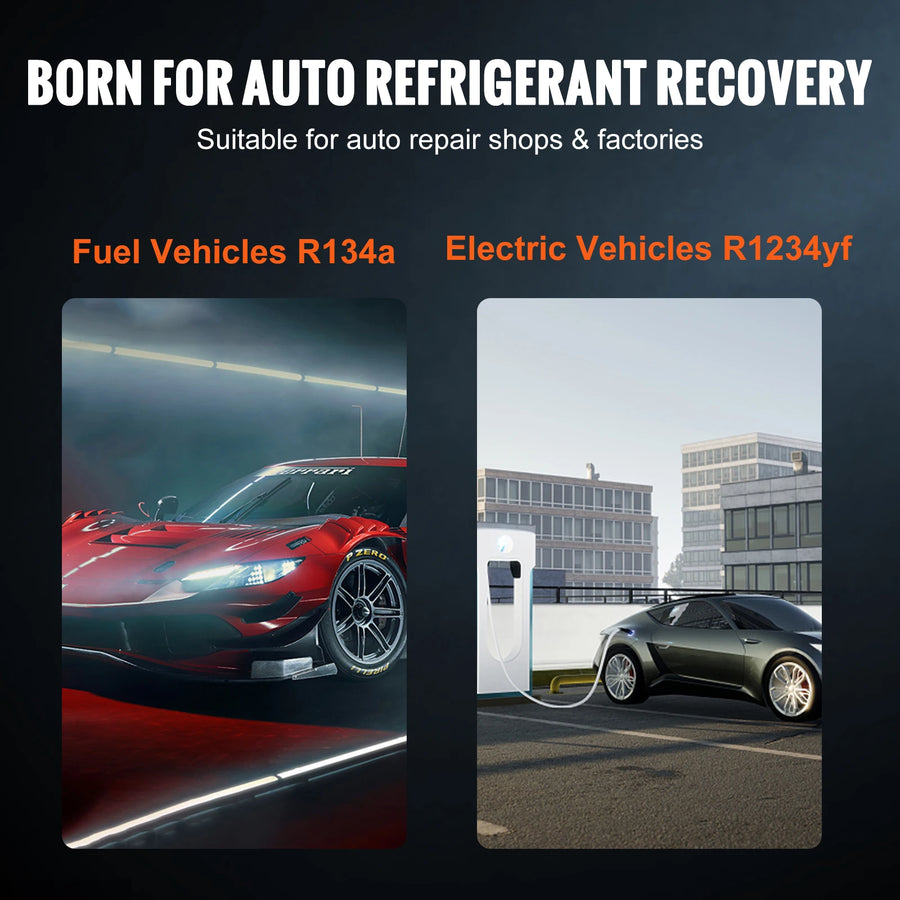 Automatic Automotive Refrigerant Recovery & Recharge Machine