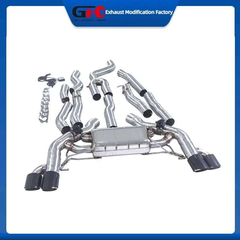Valved Cat-Back Exhaust System for BMW X3 X4 2019-2024