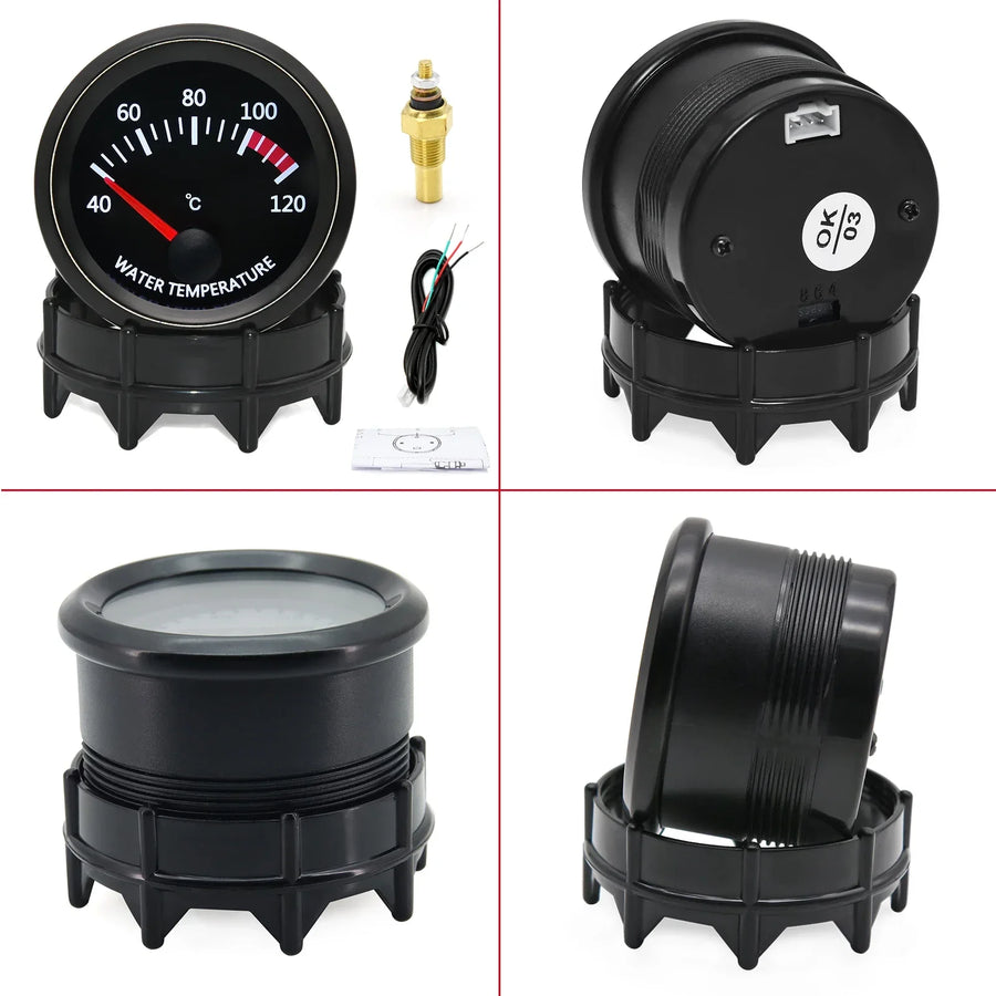 52mm Air/Fuel Ratio, Water Temperature, Oil Temperature and More Automotive Gauge