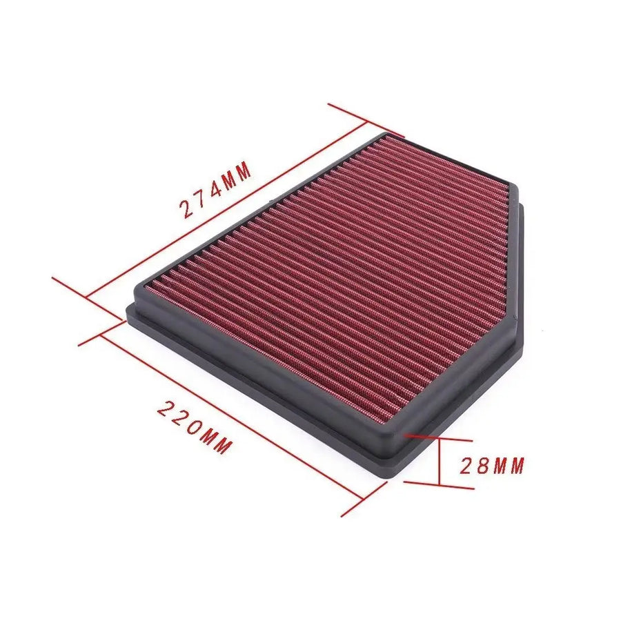 High-Flow Engine Air Filter for BMW X3/X4/X5/X6/X7 & 5/6/7 Series