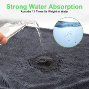 600 GSM Microfiber Car Drying Towel, 70 x 90 cm