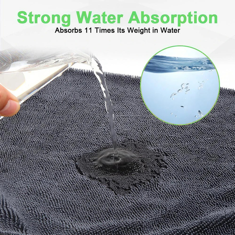 600 GSM Microfiber Car Drying Towel, 70 x 90 cm