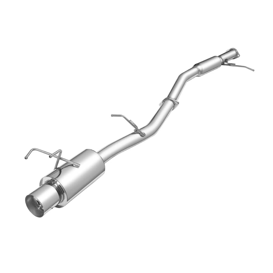 Nissan 240SX S13 2.4L Stainless Cat-Back Exhaust – 4-Inch Tip, 1989–1994