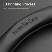 3D Carbon-Fiber-Texture Steering Wheel Cover – Mercedes-Benz