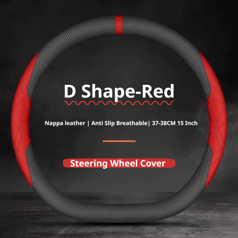 Perforated Steering Wheel Cover for Tesla Model 3 2017–2022