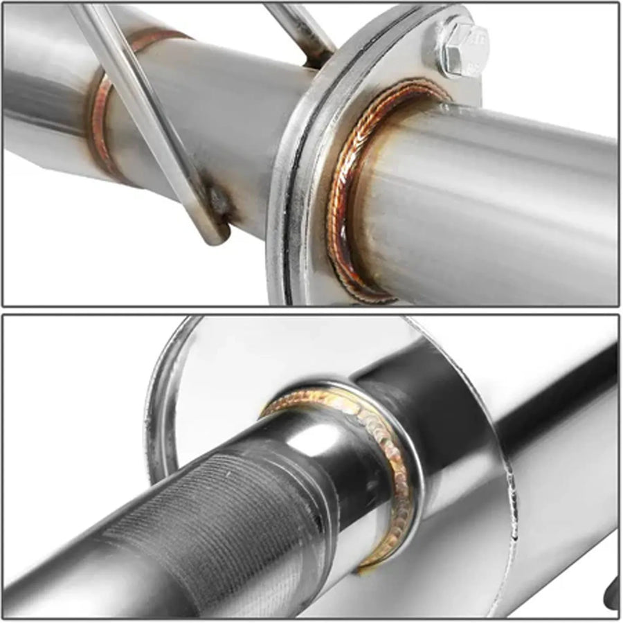 Honda Civic Sedan N1-Style Cat-Back Exhaust with Burnt Tip – 2006–2011