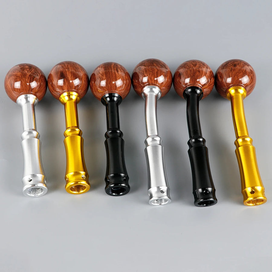 Universal Peach-wood-style Manual Gear Shift Knob