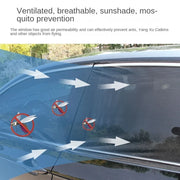 Universal Mesh Side-Window Sunshade Pair for Cars and SUVs