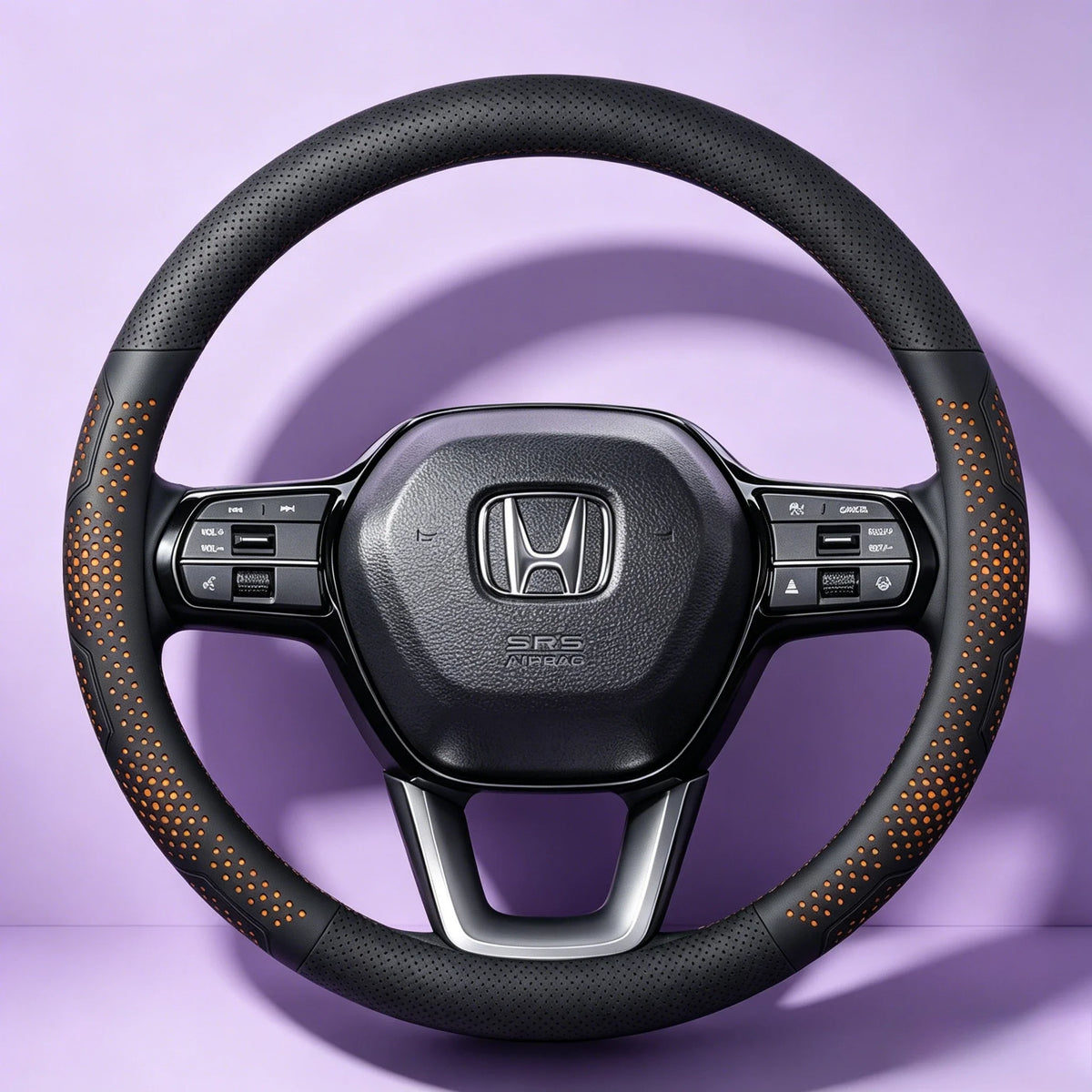 37-38CM Steering Wheel Cover for Honda Civic Accord CR-V HR-V Pilot City Jazz