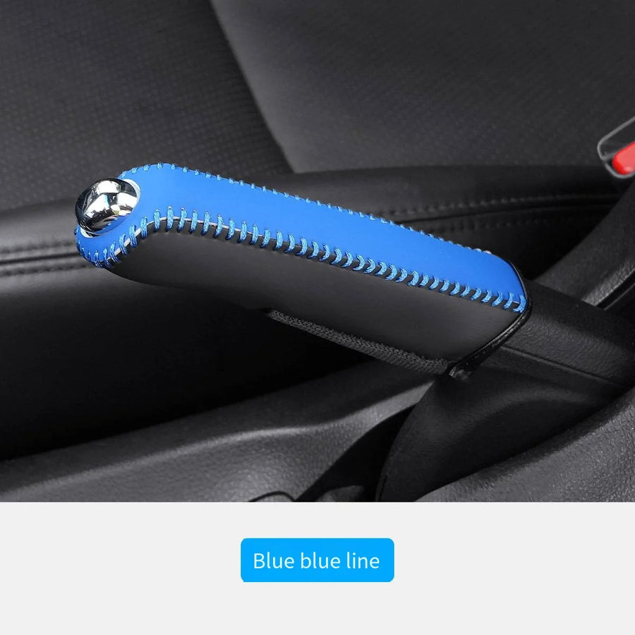 Universal PU Leather Handbrake Grip Cover
