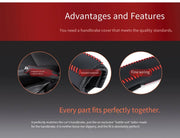 Universal PU Leather Handbrake Grip Cover