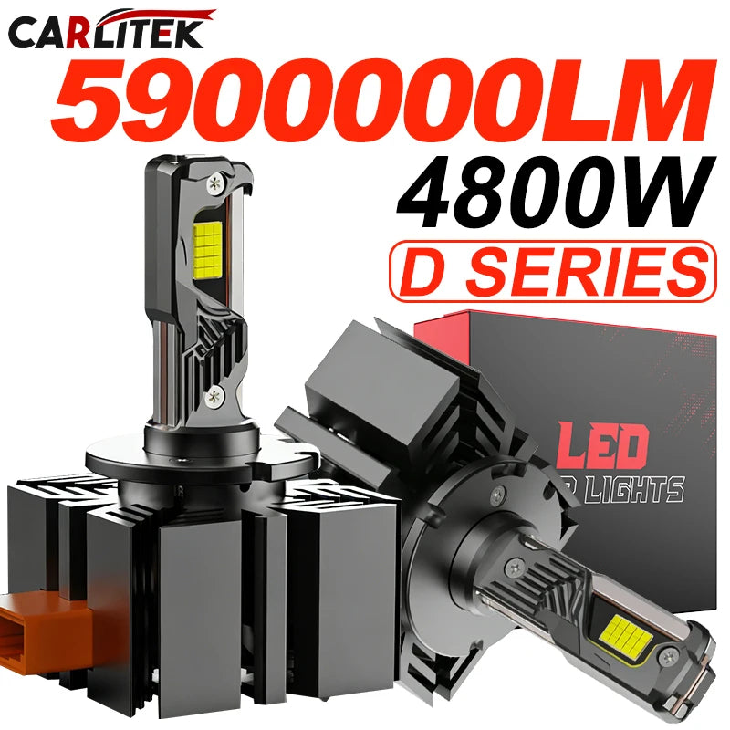 D1S/D3S/D8S LED Headlight Conversion Bulb – 6000K, CANBUS