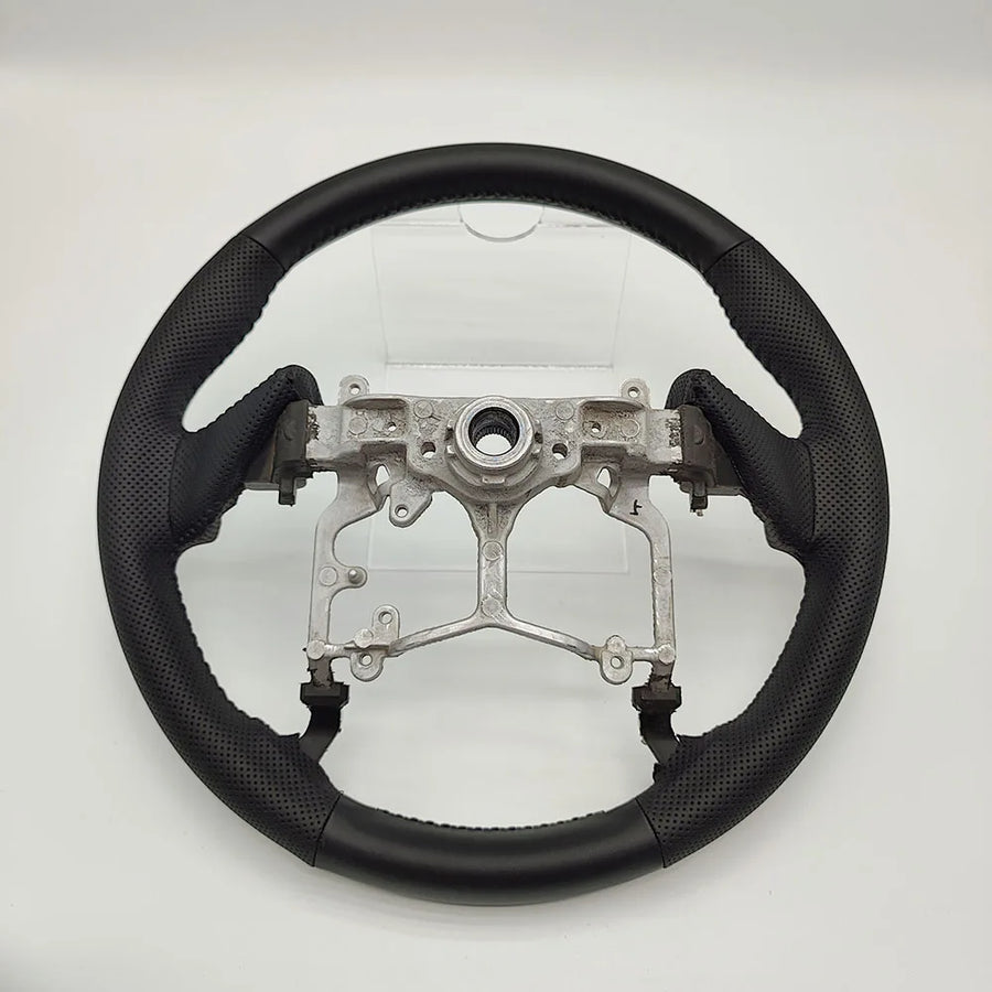 Toyota Tundra Flat-Bottom Perforated PU Steering Wheel – 2014–2022