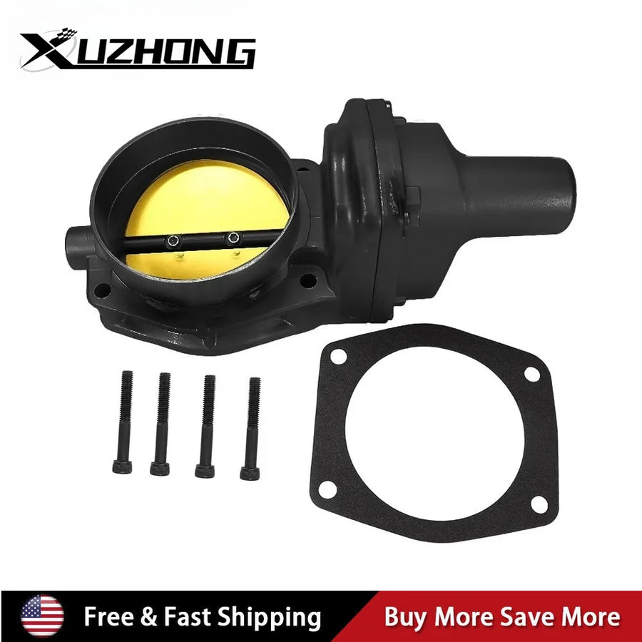 For Chevrolet Camaro Corvette LS2 LS3 LS7 LSX 90mm Black Throttle Body 19420707