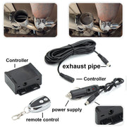 Universal Electric Exhaust Cutout Valve Kit