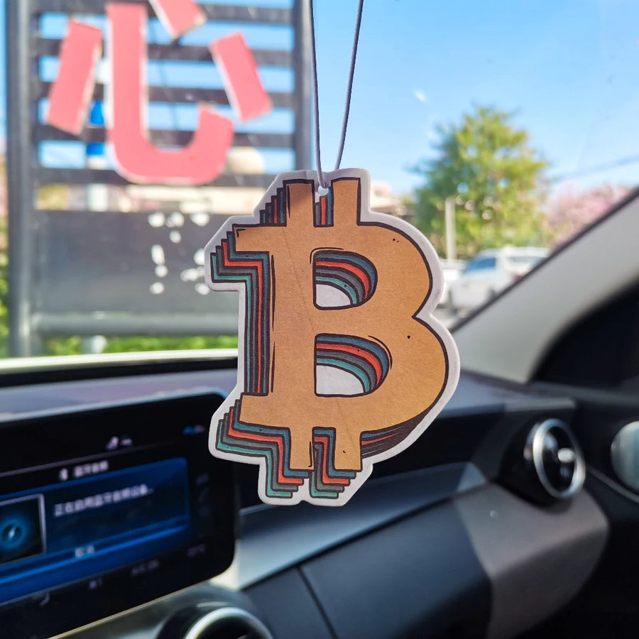 Money-Stack Hanging Car Air Freshener