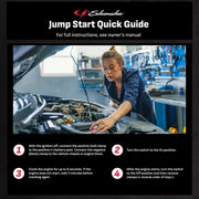 Schumacher SJ1583 800A Jump Starter with 150 PSI Air Compressor