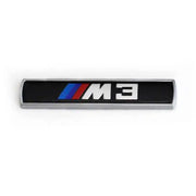 M Side Fender Emblem Stickers for BMW M3/M5/3 Series/5 Series, Side Wing Badge Decor Modification Decals