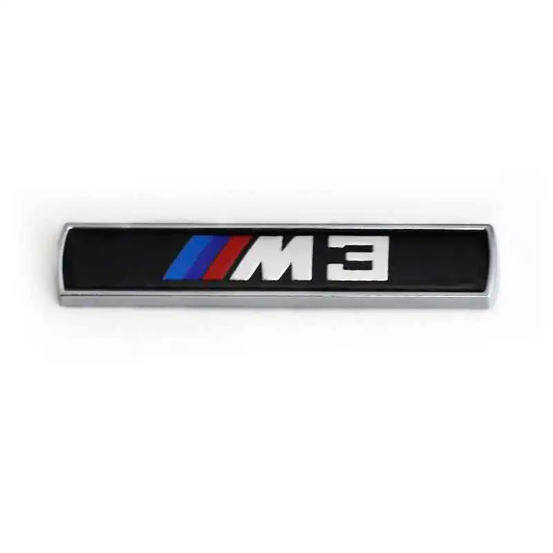M Side Fender Emblem Stickers for BMW M3/M5/3 Series/5 Series, Side Wing Badge Decor Modification Decals
