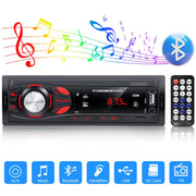 1-DIN Bluetooth Car Stereo with FM, USB, SD and AUX