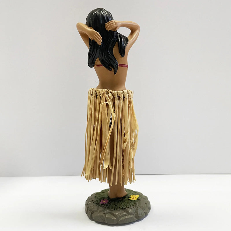Hawaiian Hula Girl Dashboard Doll with Ukulele