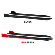 Black Side Skirt Extension Set for Audi A3/A4/A5
