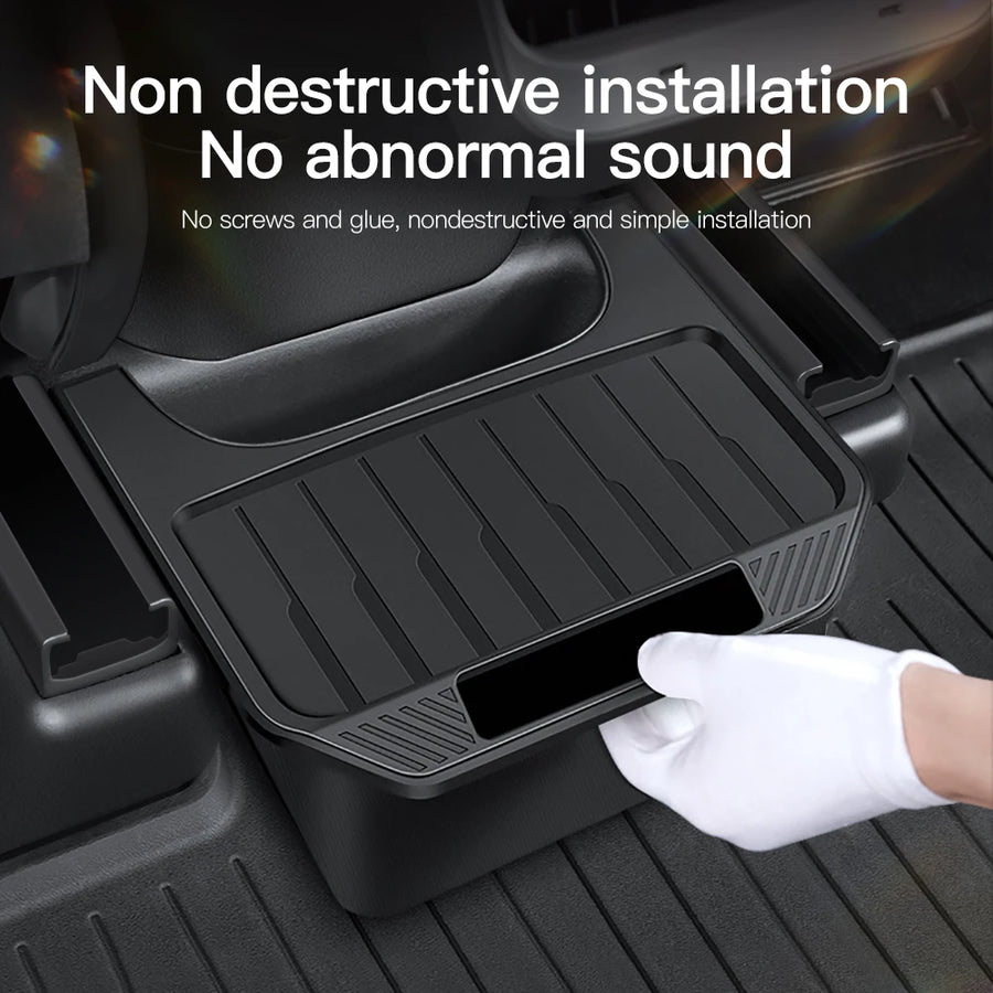 Under-seat Storage Organizer for Tesla Model 3/Y 2021-2025