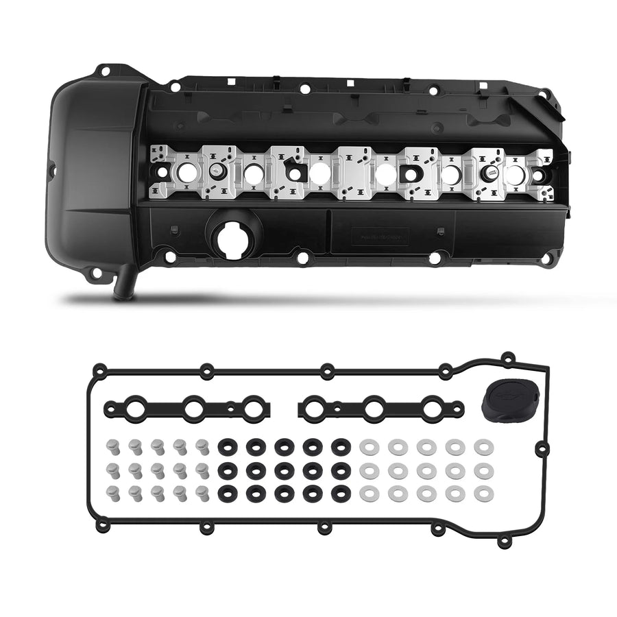 Aluminum Valve Cover with Gasket for BMW M54 Applications
