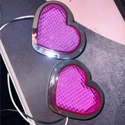 JDM Car Heart Shaped Marker Lamp 12V Small Heart Car Side marker Light