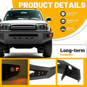 Full-Width Steel Front Bumper for 1996–2002 Toyota 4Runner
