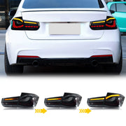 BMW F30/F80 GTS-Style Sequential LED Tail Light Pair – 2013–2018