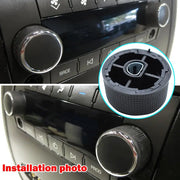 Rear Radio Volume Knob Set for Cadillac, Chevrolet and GMC