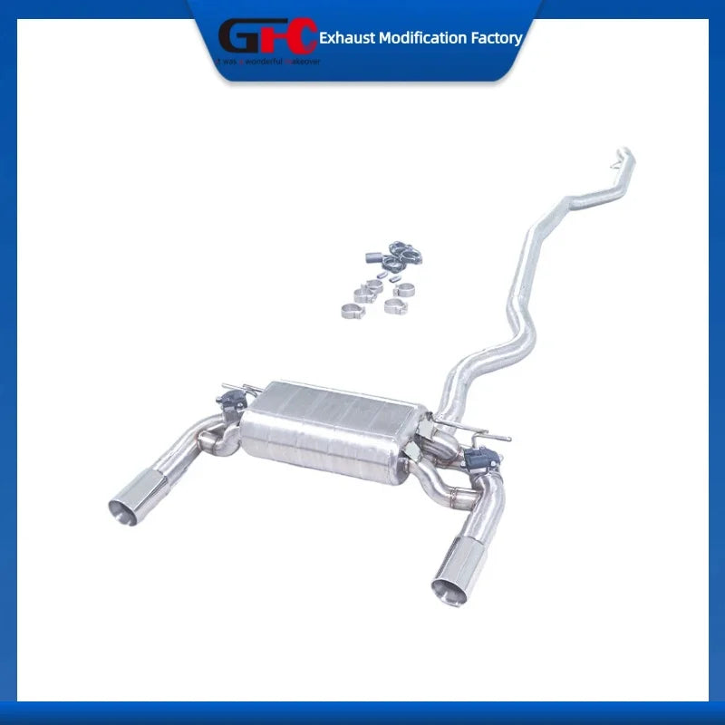 304 Stainless Steel Catback Valvetronic Exhaust System for BMW 335i 340i 430i 440i F30 F31 F32 F34 F35 F36