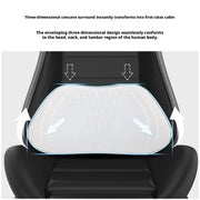 Nappa Leather Tesla Car Headrest and Lumbar Support Pillow