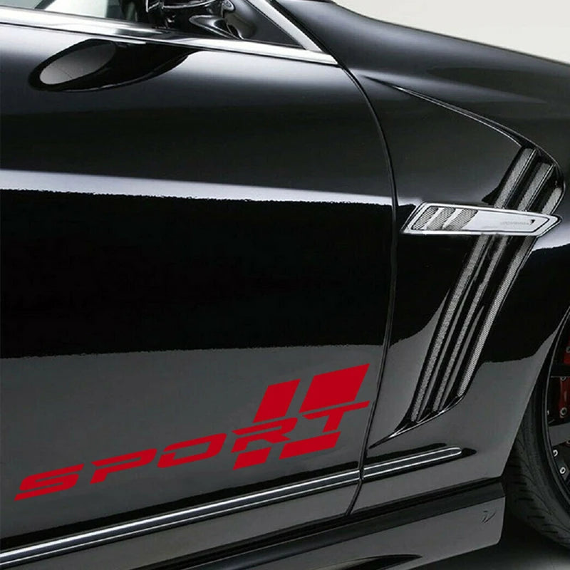 Reflective Racing Door-Side Stripe Decal