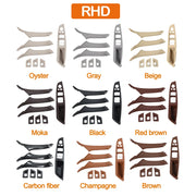 LHD RHD Beige Black Brown Oyster Car Interior Door Armrest Inside Pull Handle Set for BMW 5 Series F10