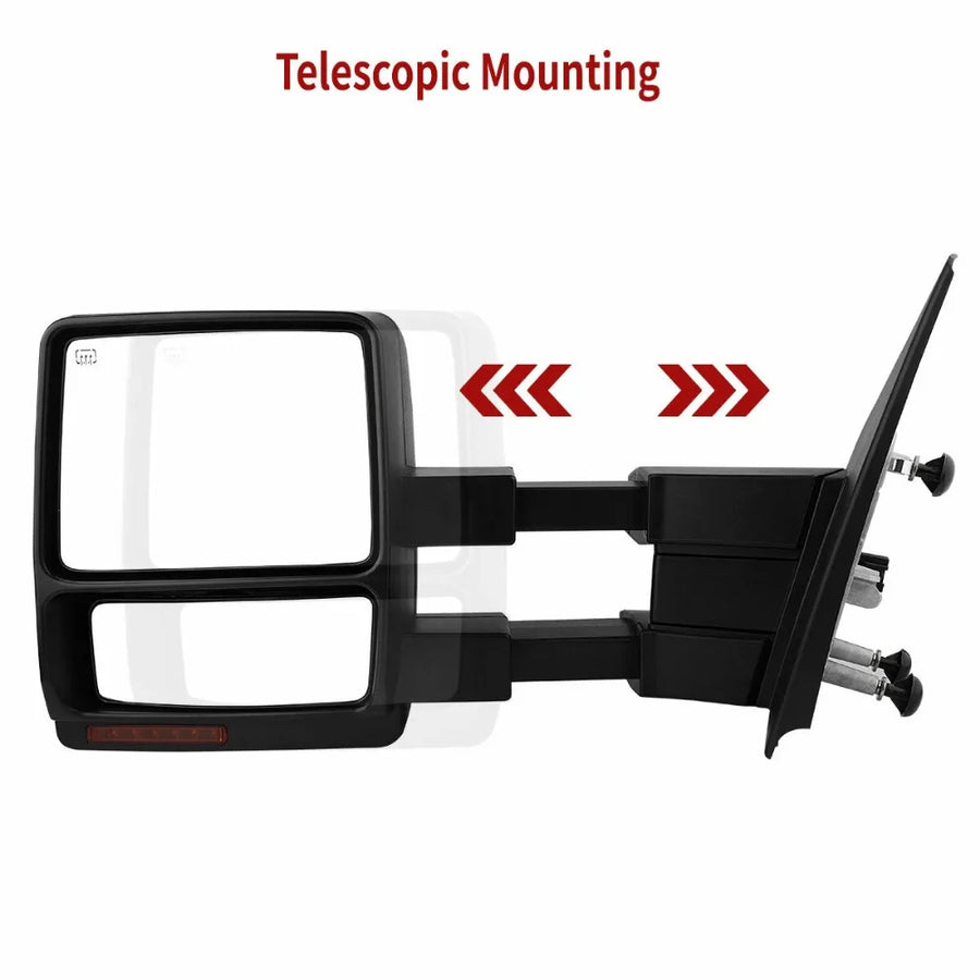 Power-Heated Tow Mirror Pair with Signals for 2007–2014 Ford F-150