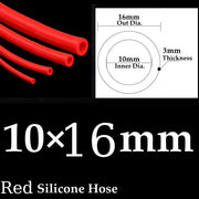 Universal Silicone Vacuum Hose, 3-14mm